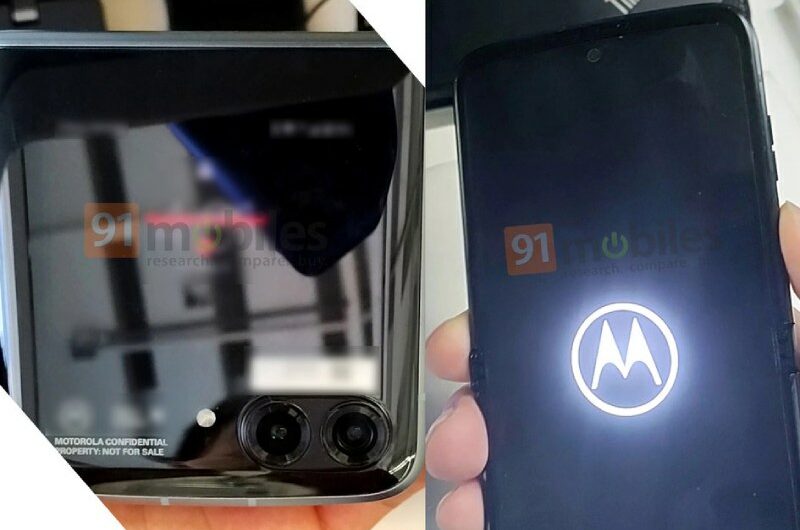 This might be our first glance at the Motorola Razr 3
