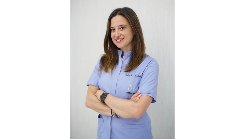 Representing the specialist and aesthetic dermatologist specialist of today’s era Dr. Ines Mordente.