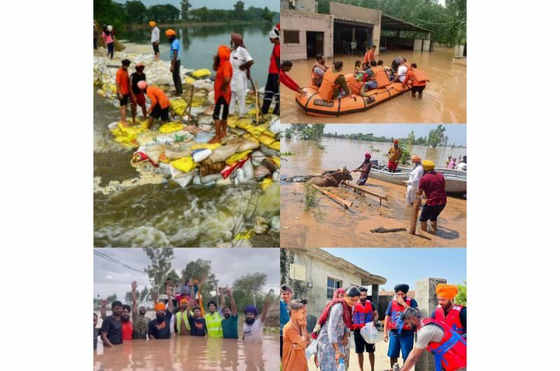 Ranwinder Singh (Ronnie) Donates $1.5 Million for Helping People, Food, and Other Things Amid Recent Floods in the State of Punjab, India
