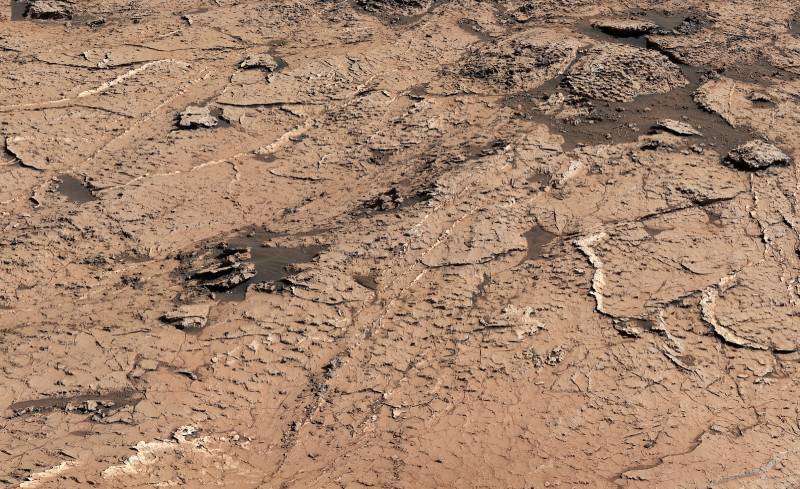There are hexagonal patterns on Mars that hint at past life, according to NASA’s Rover