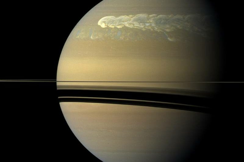‘Megastorms’ on Saturn shower the planet with ammonia rain every 100 years