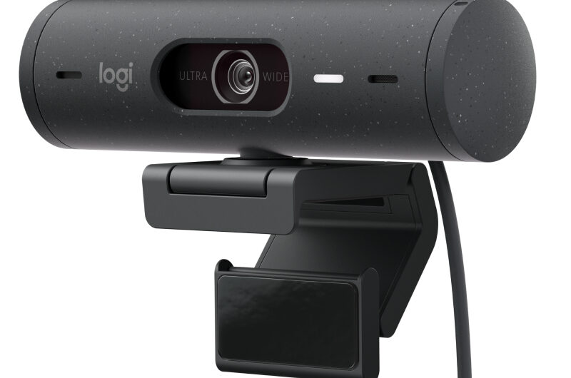 The Reach camera from Logitech has an articulating arm that lets you point it in any direction