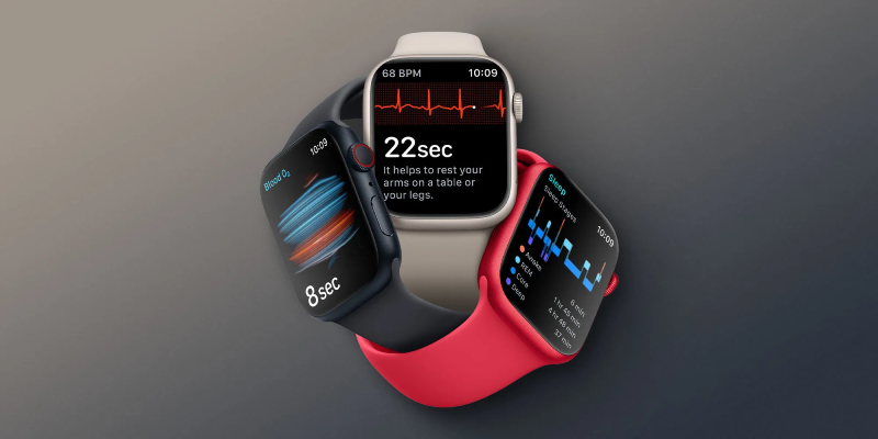 There are several new features coming to Apple Watch series 9 this year, including a better heart rate sensor and a new U2 chip