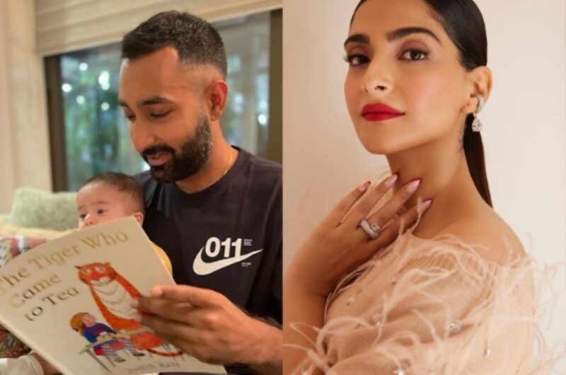 Glimpse of son Vayu with brother-in-law shared on his birthday in new pic by Sonam Kapoor