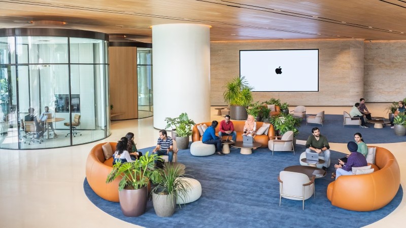 A new 15-Floor Apple office has unveiled in Bengaluru
