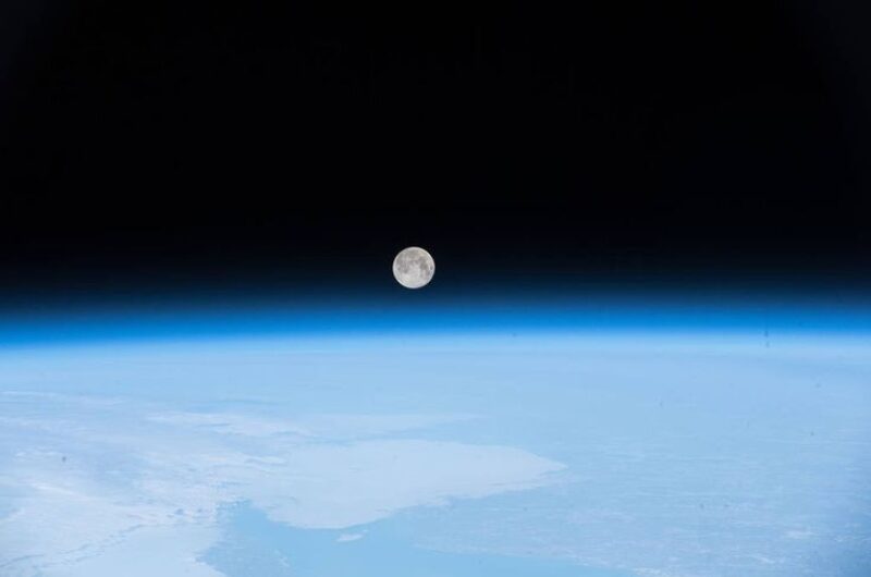 NASA Releases Image of Earth and Moon Together Taken From Space Station