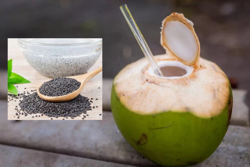 The Advantages of Mixing Sabja Seeds with Coconut Water