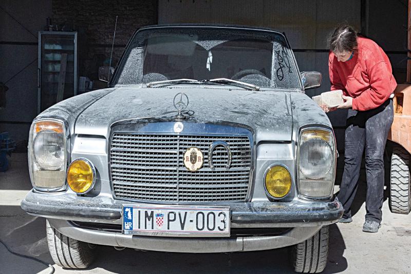 To Celebrate Migrant Labor, a Small Croatian Village Builds Stone Mercedes