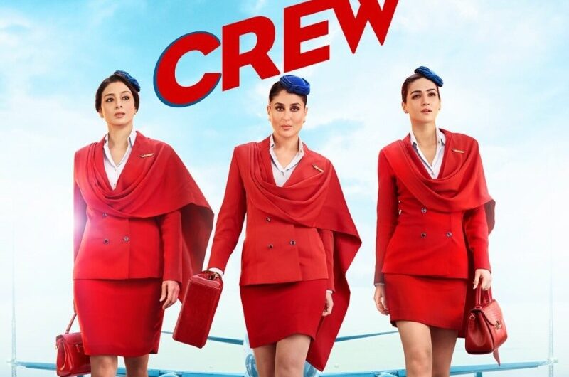 Crew India Day 1 Box Office: Kareena Kapoor, Tabu, and Kriti Sanon Flick Secures a Good Friday, Earning Rs. 9.50 Crore