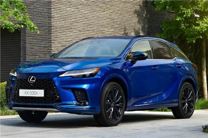 In India, deliveries of the Lexus RX 500h F Sport Performance hybrid SUV begin