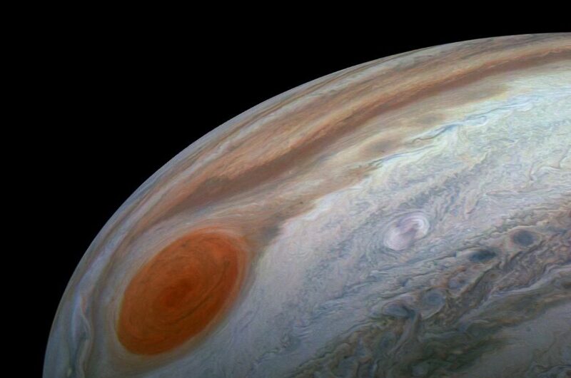 NASA’s Juno Shows Off This Magnificent Image of Jupiter’s Great Red Spot: “Twice the Size of Earth”