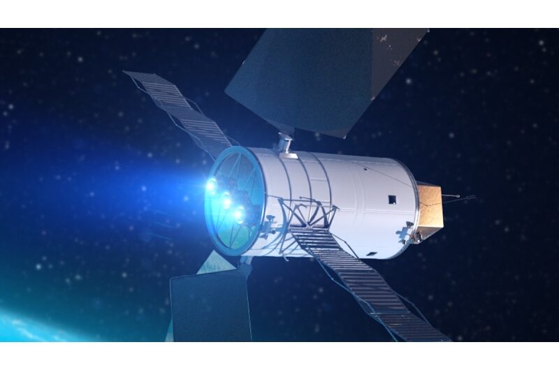 Space Systems Benchmark Launches the First Electric Thruster