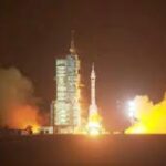 Arriving at Tiangong Space Station is the Chinese Crew of Shenzhou-18