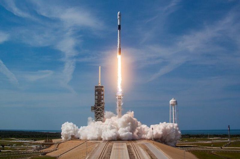 Falcon 9 Rocket Launched by SpaceX from California Base