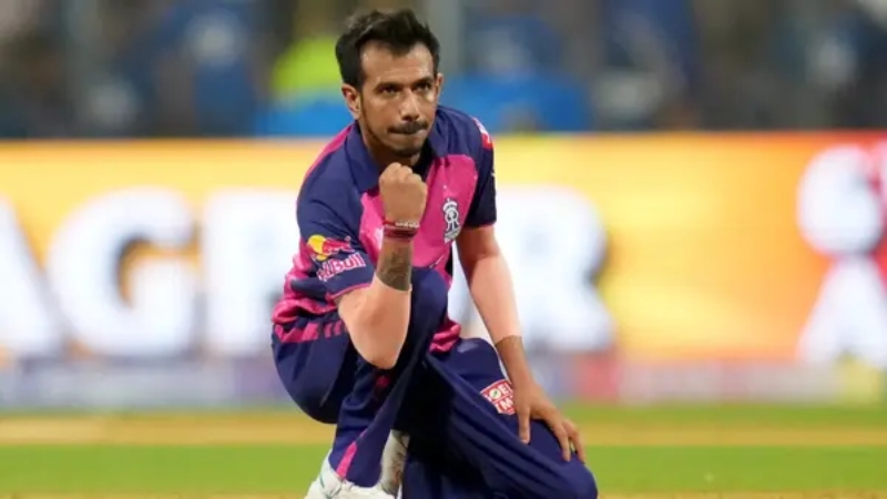 In the Indian Premier League, Chahal becomes the first bowler to take 200 wickets