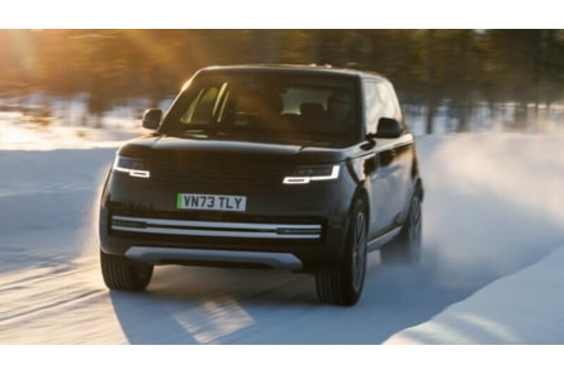 Range Rover Electric is Put Through Rigorous Cold Weather Testing