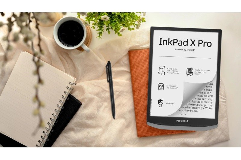 New PocketBook InkPad Eo e-Book Now Available with a Color Touchscreen ...